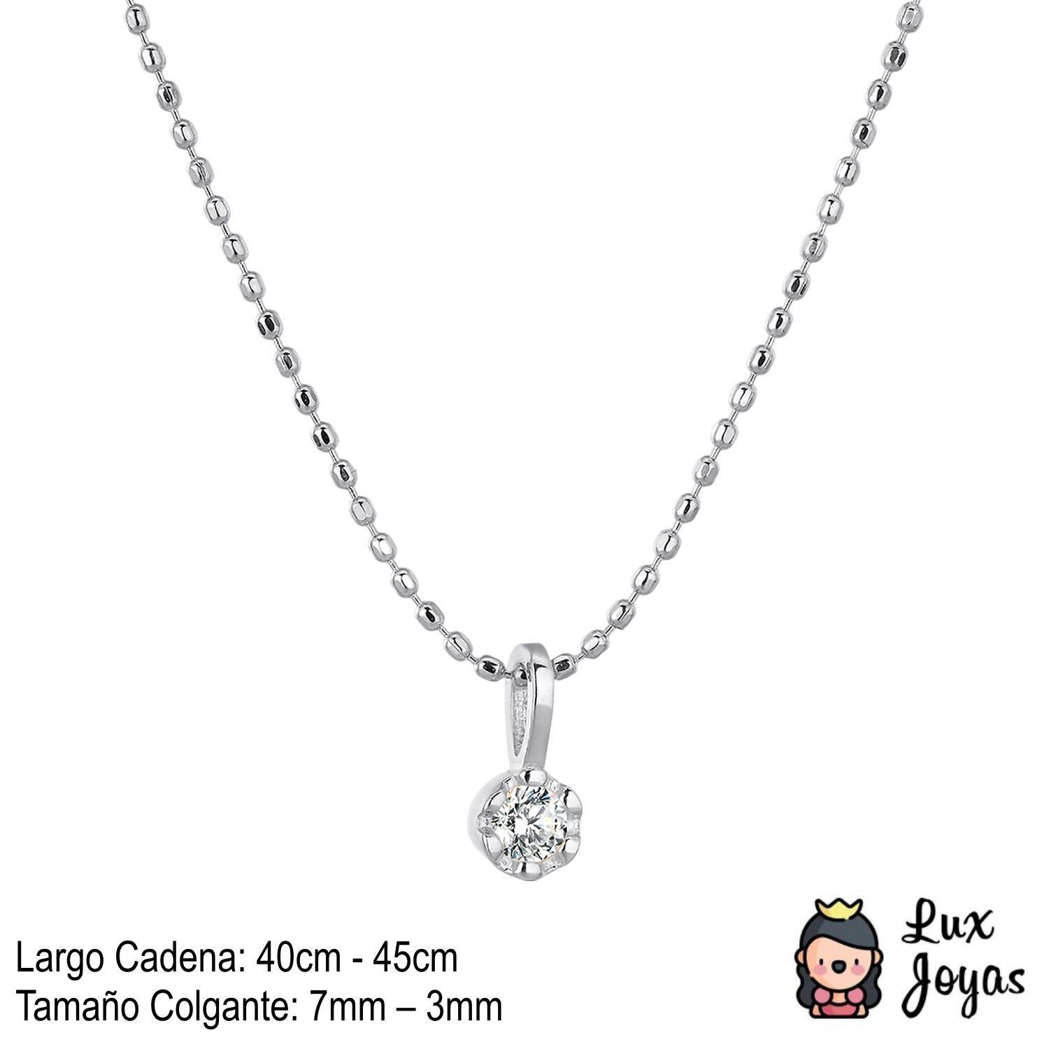 Collar Plata 925 Most Punto Luz-2