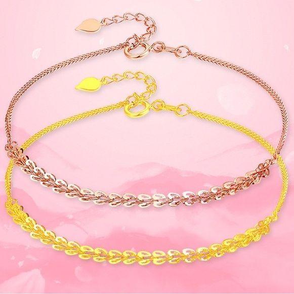 PULSERA COLA DE FÉNIX ORO ROSADO 18K-2