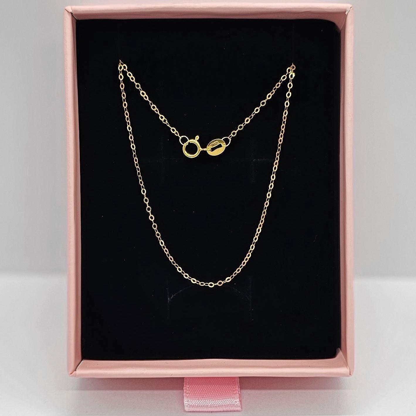 Cadena Eslabones Oro 18k-Au750 0,6G-4
