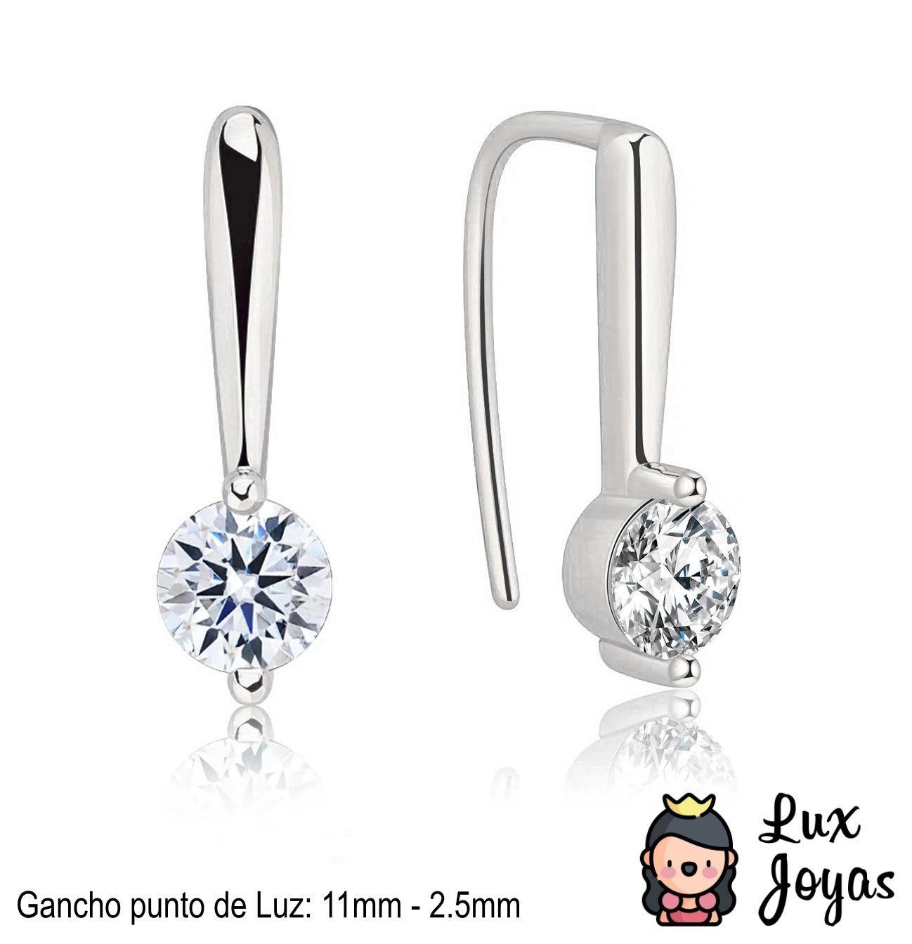 Aros Plata 925 Gancho Pluz-2