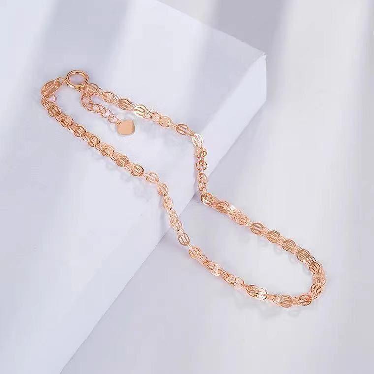 PULSERA COLA DE FÉNIX COMPLETA ORO ROSADO 18K-2