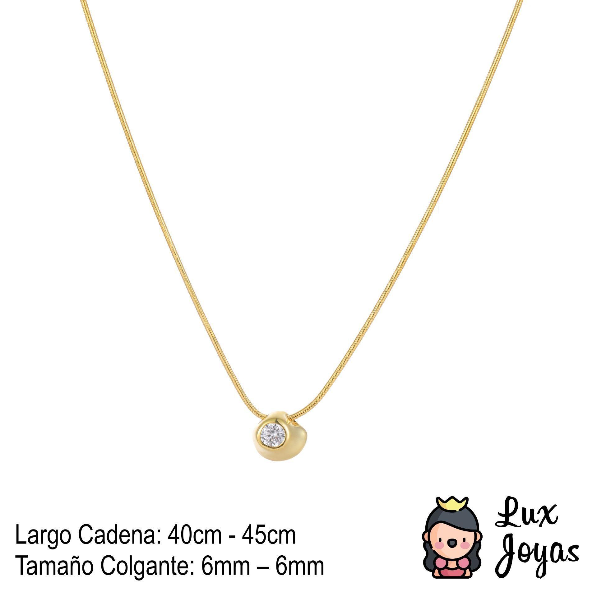 Collar Plata 925 Pluz Diseño Topo-2