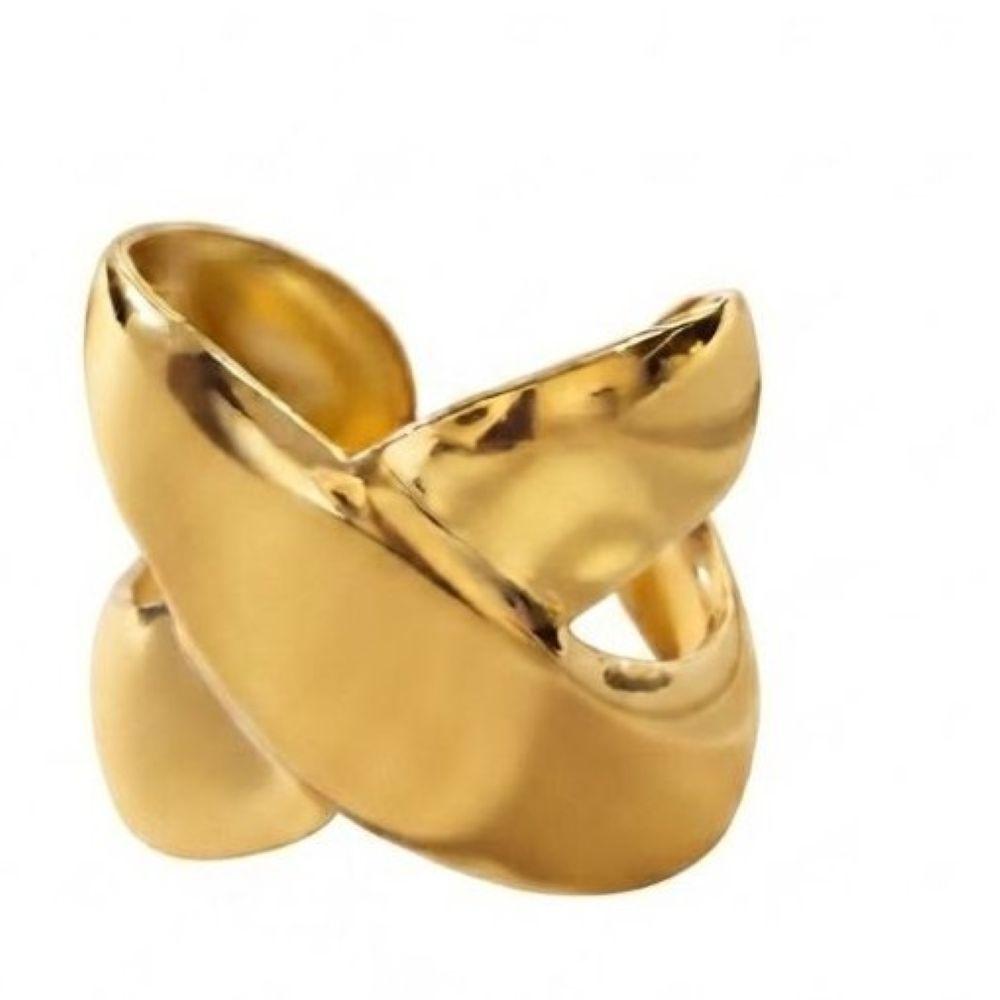 ANILLO ENCHAPADO ORO INFINI-0