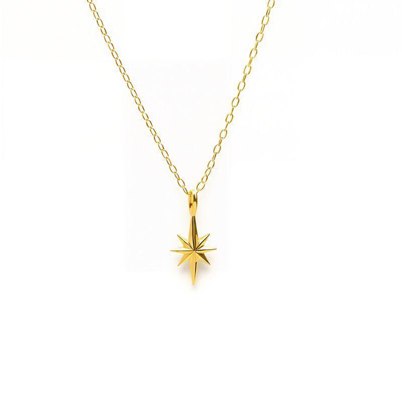 Collar Plata 925 Estrella Madi-0