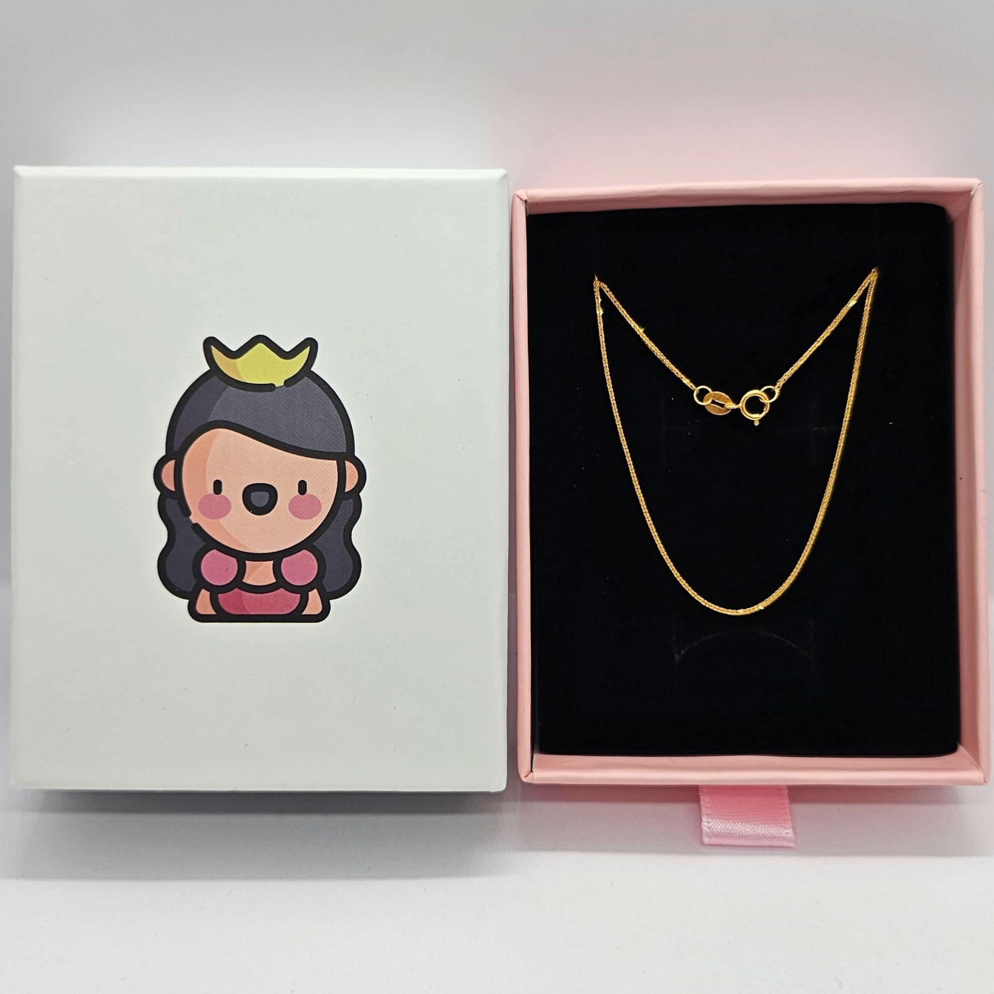 CADENA TEJIDA ORO AMARILLO 18K-3