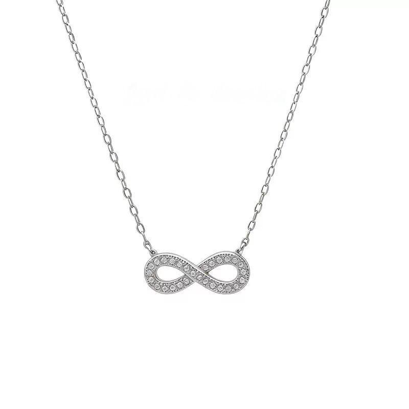Collar Plata 925 Infinito Bri-0