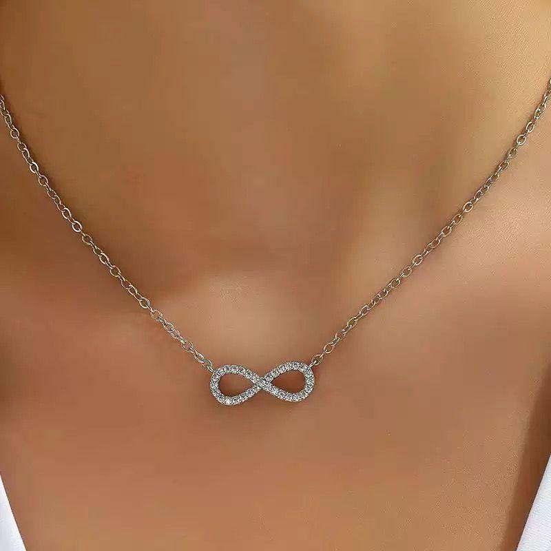 Collar Plata 925 Infinito Bri-1