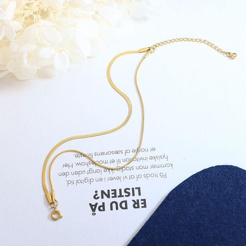 Pulsera Baño Oro 18k Doble Cintillo-2