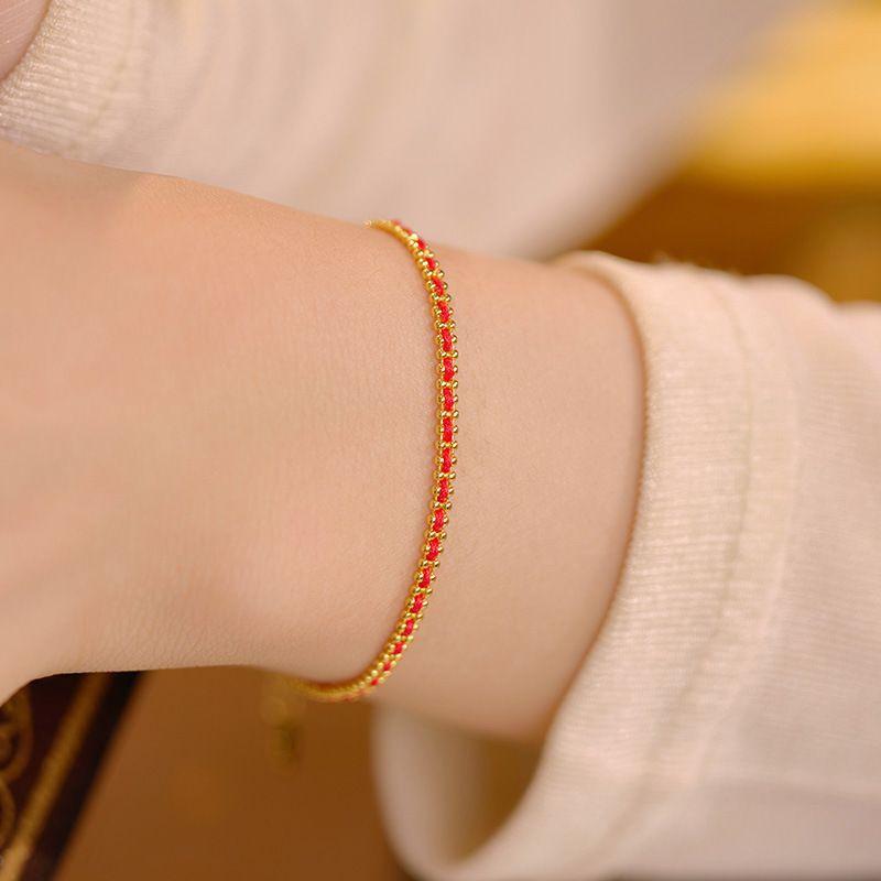 Pulsera Plata 925 Hilo Pelotitas-1