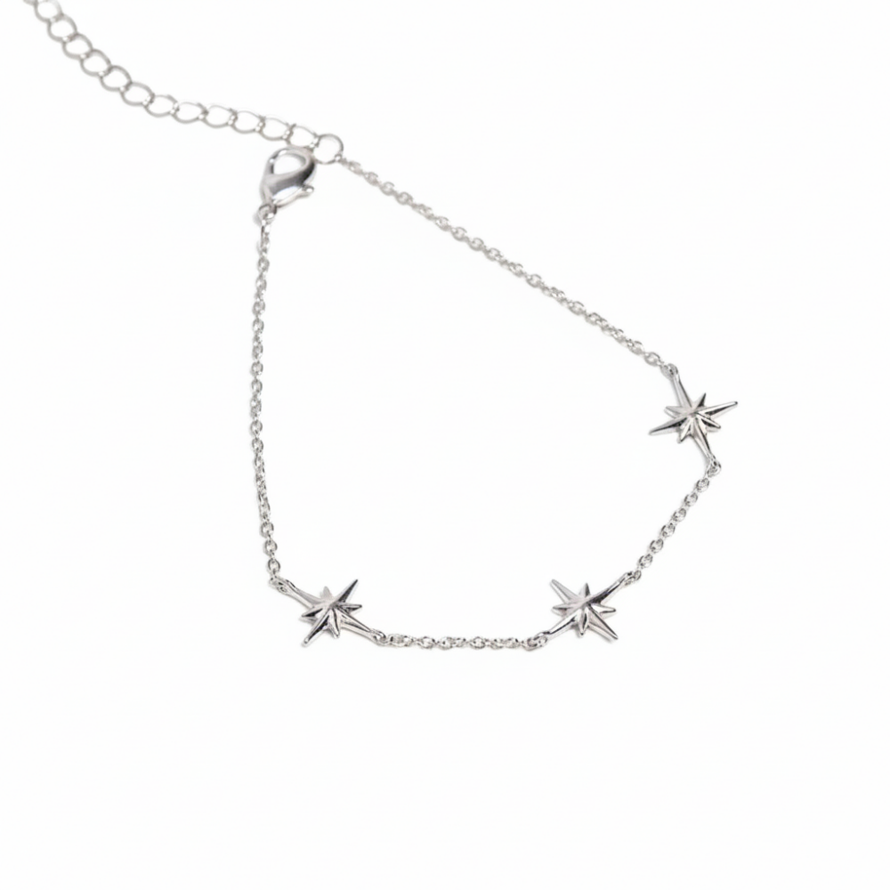 Pulsera Plata 925 Estrella Madi X3-0