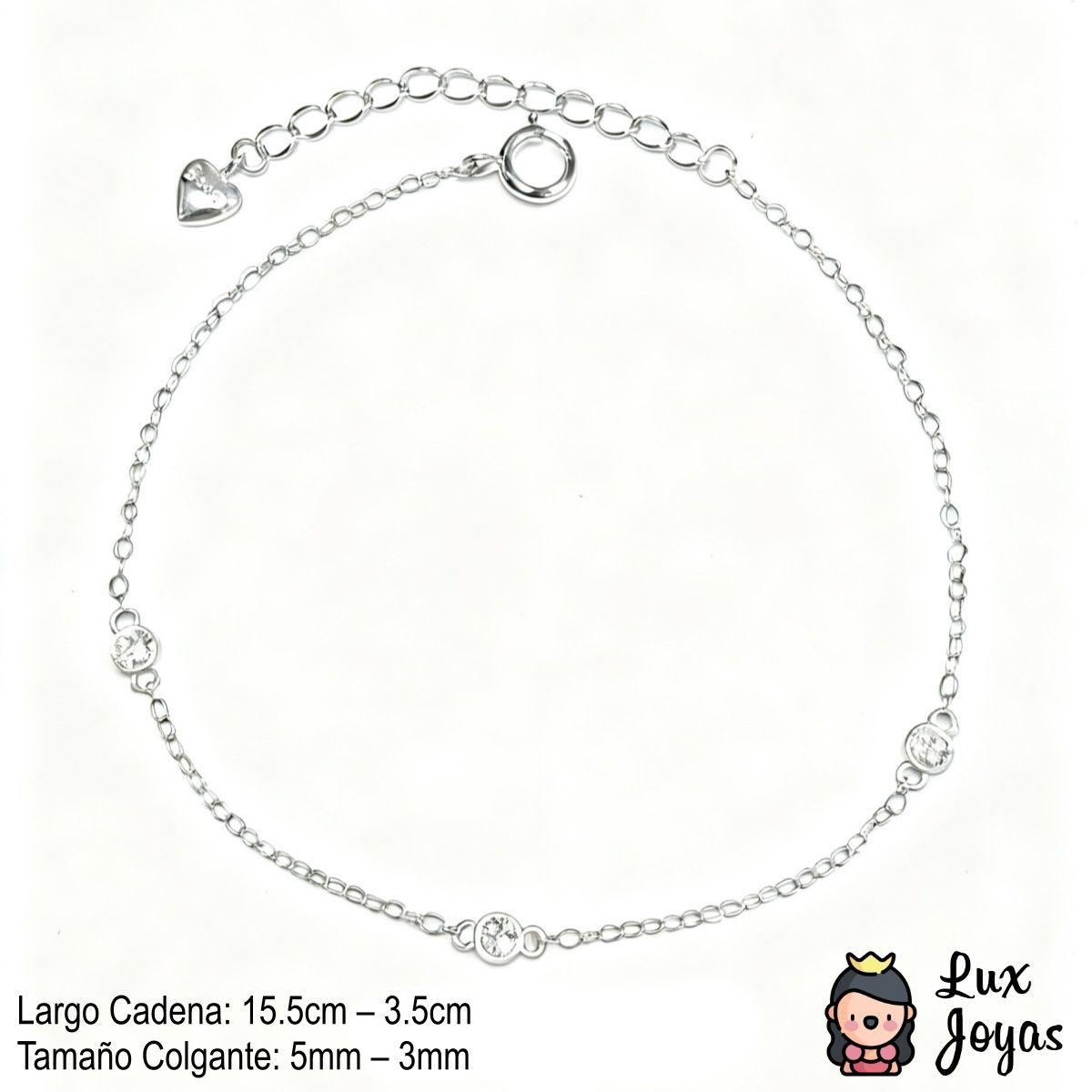 Pulsera Plata 925 Punto Luz X3-2