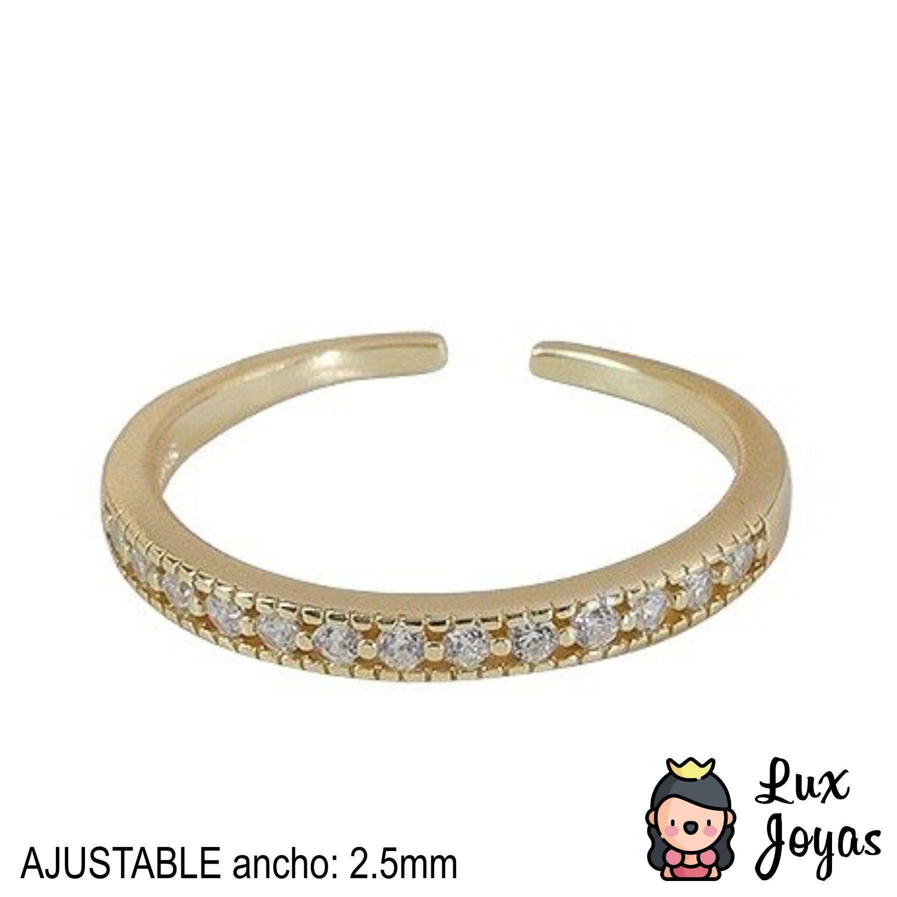 Anillo Plata 925 Medio Cintillo Bri-2