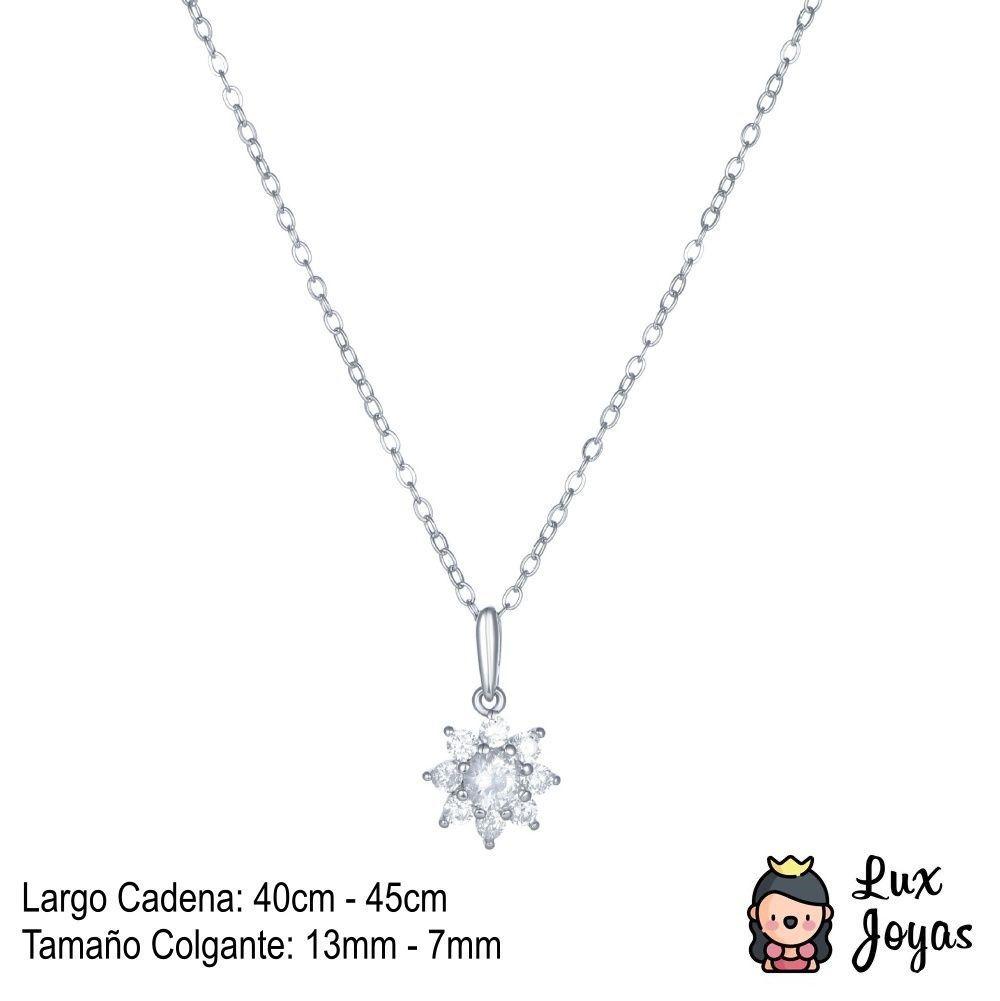 Collar Plata 925 Roseta-2