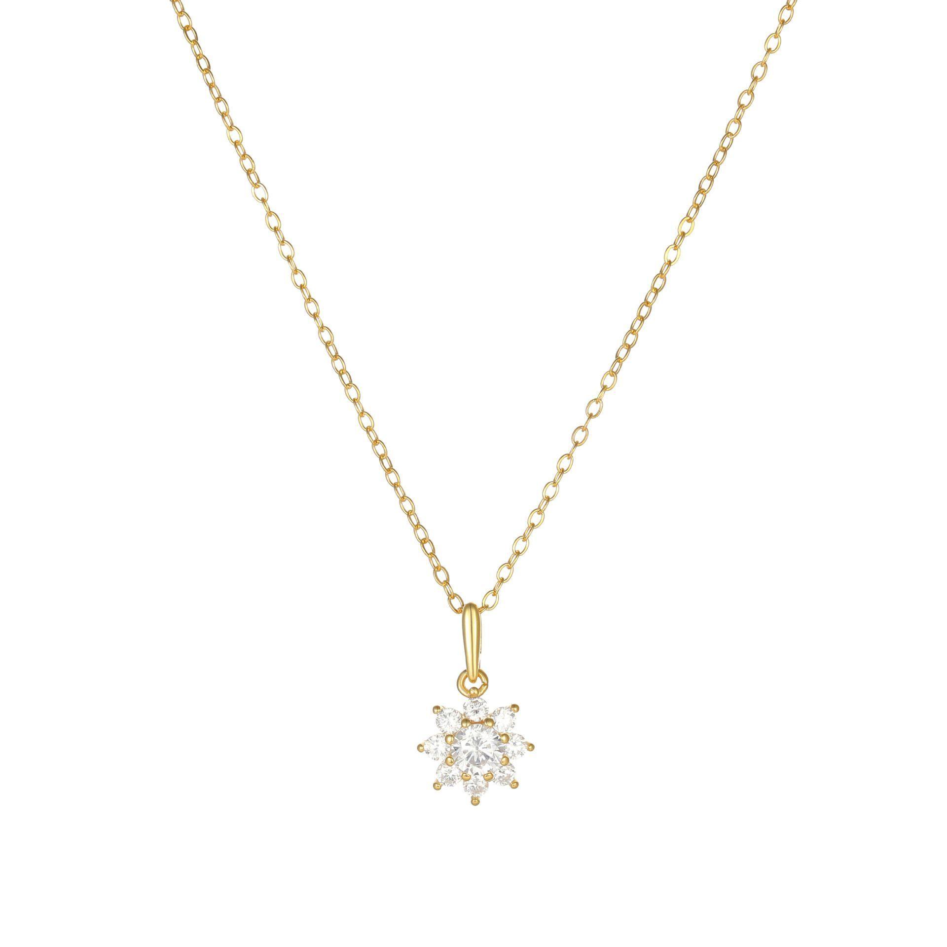 Collar Plata 925 Roseta-0