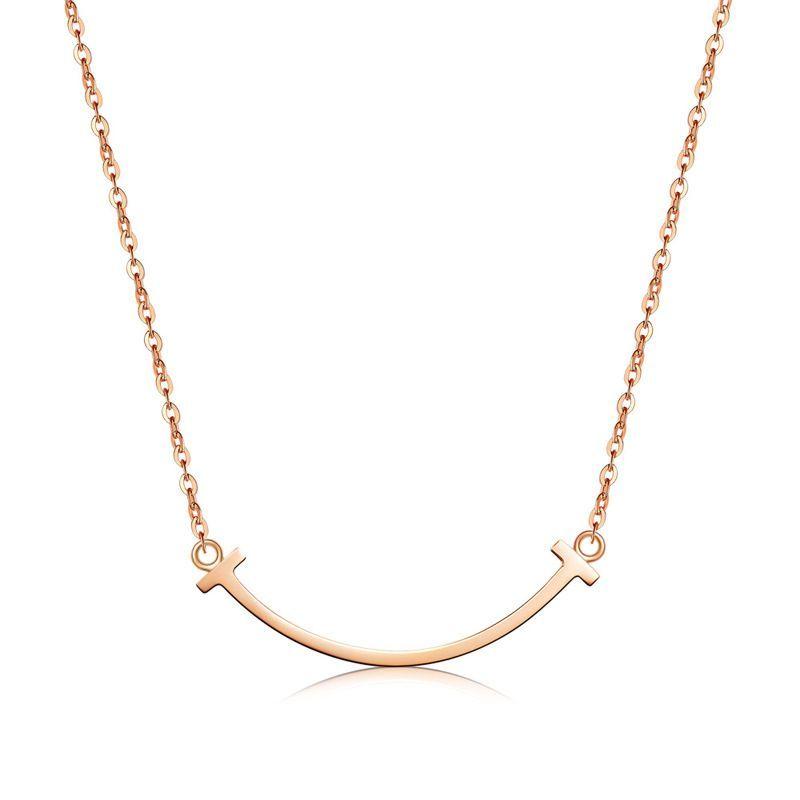 CADENA ESLABONES ORO ROSADO 18K SONRISA 18K-0