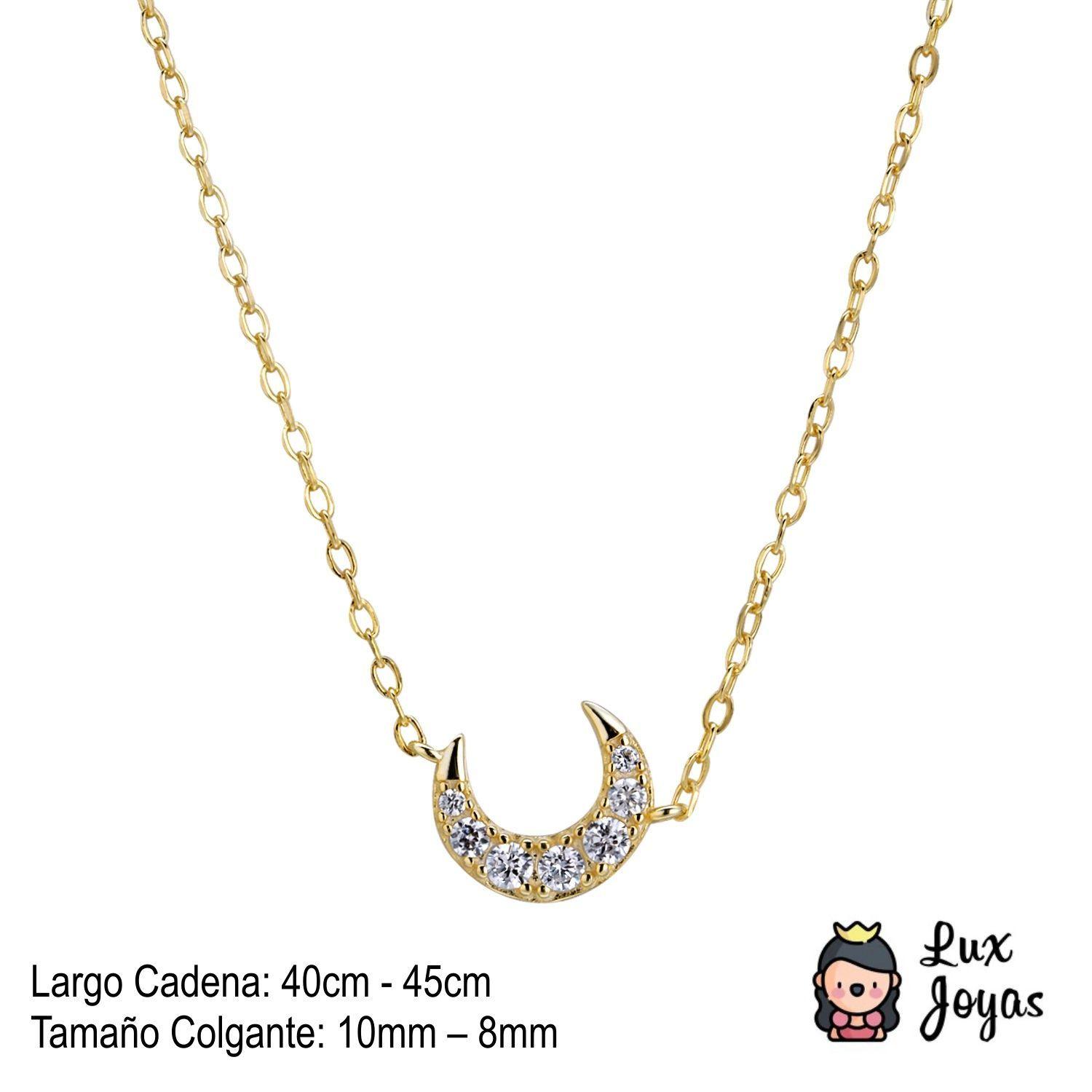 Collar Plata 925 Luna Bri Lad-2