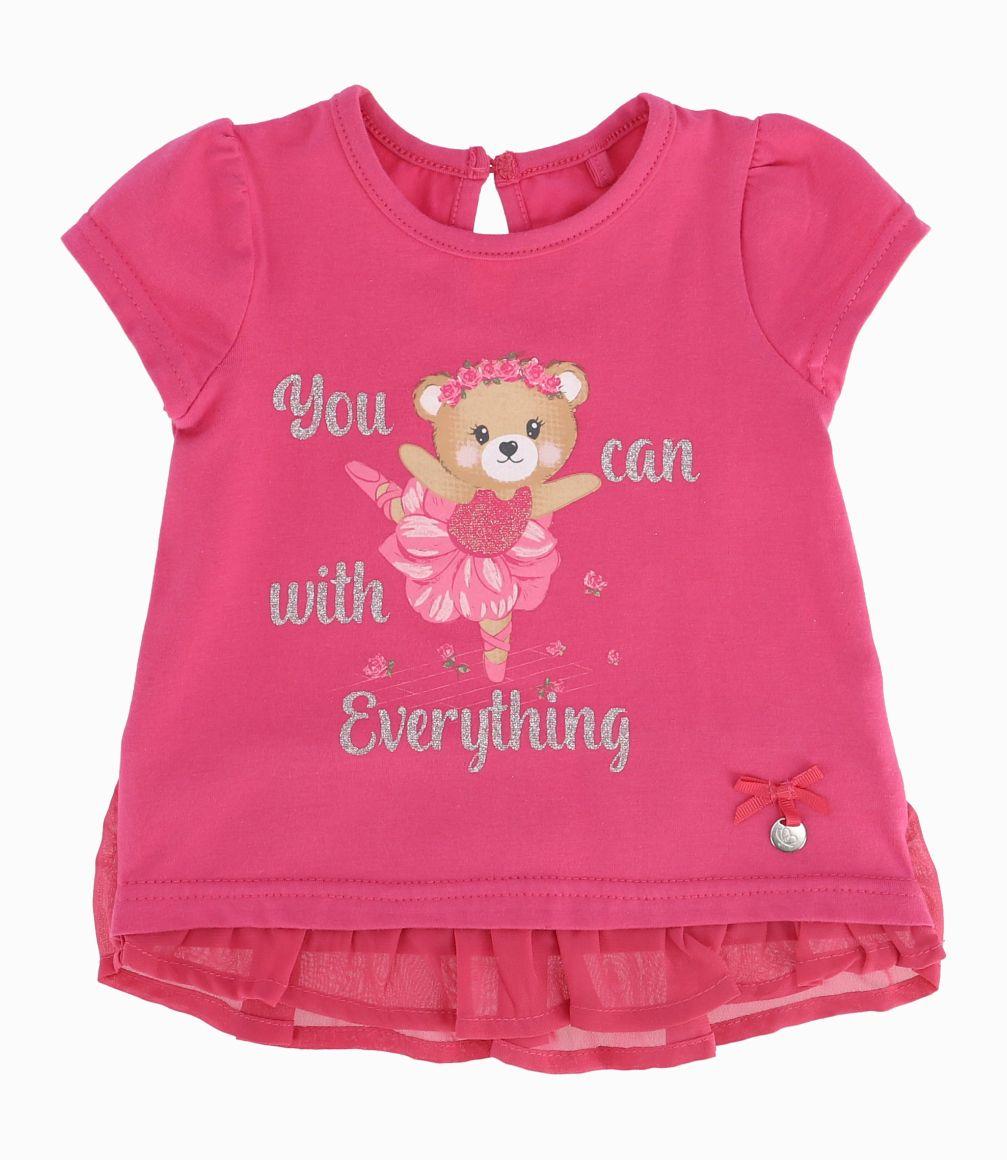 Polera Osa Bailarina Bebé Niña Frutilla Limonada-0