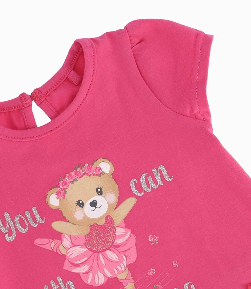 Polera Osa Bailarina Bebé Niña Frutilla Limonada-1