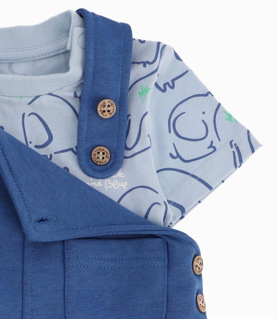 Conjunto Recién Nacido De Jardinera Y Body-9