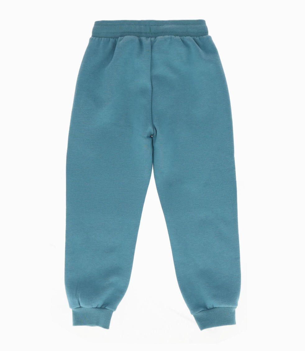 Pantalón de buzo niño jogger petróleo Black and Blue-1