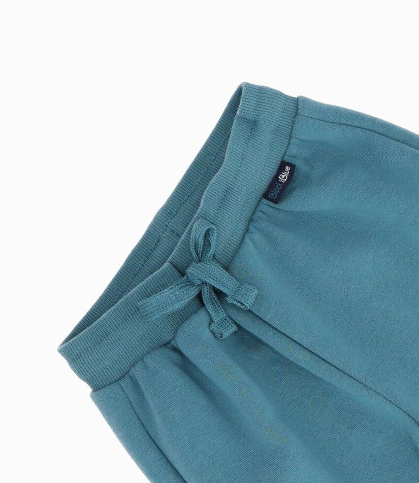 Pantalón de buzo niño jogger petróleo Black and Blue-2