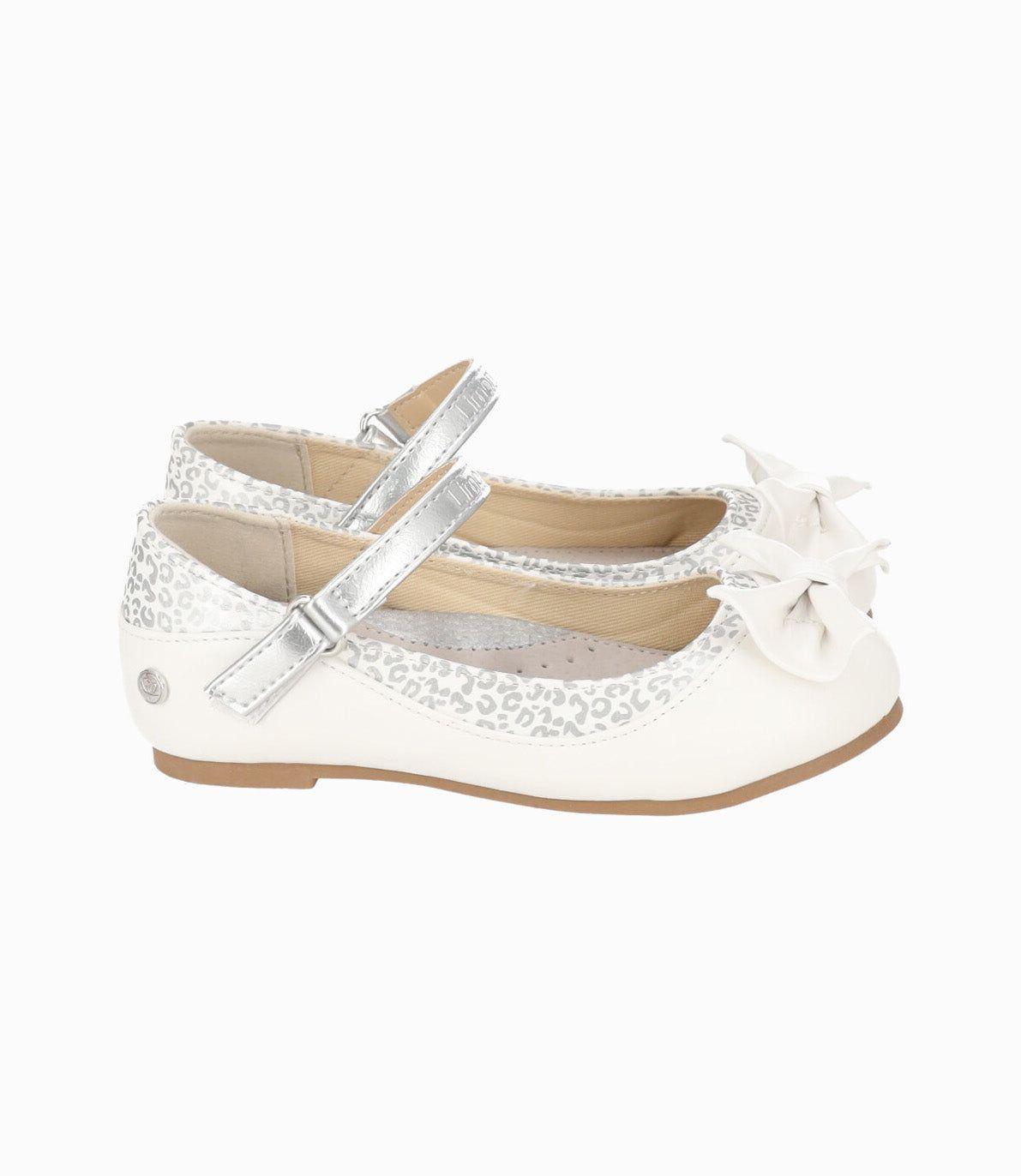 Bailarina bebé animal print Blanco LIMONADA-1