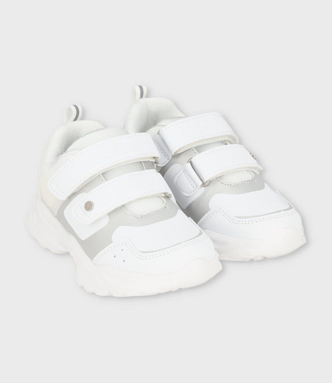 Zapatilla niño básica blanco Black and Blue-0