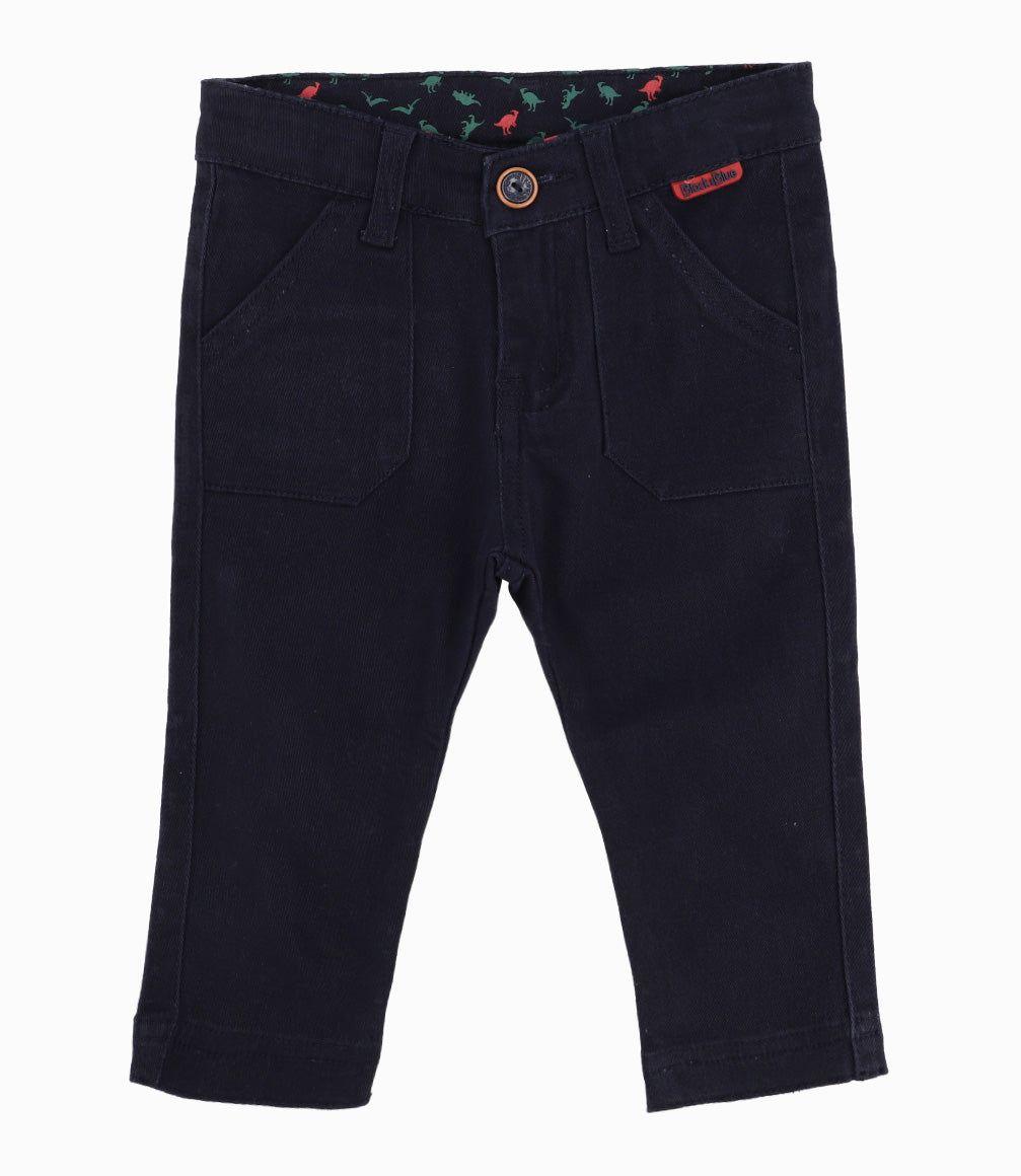 Pantalón Bebé Con Suspensores Azul Marino-2