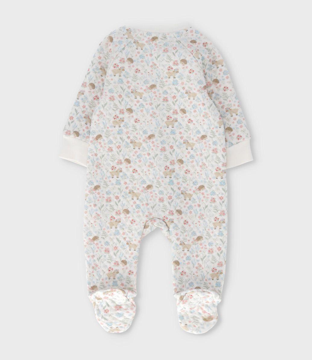 Enterito recién nacida con ovejitas blanco 4 Kids-1