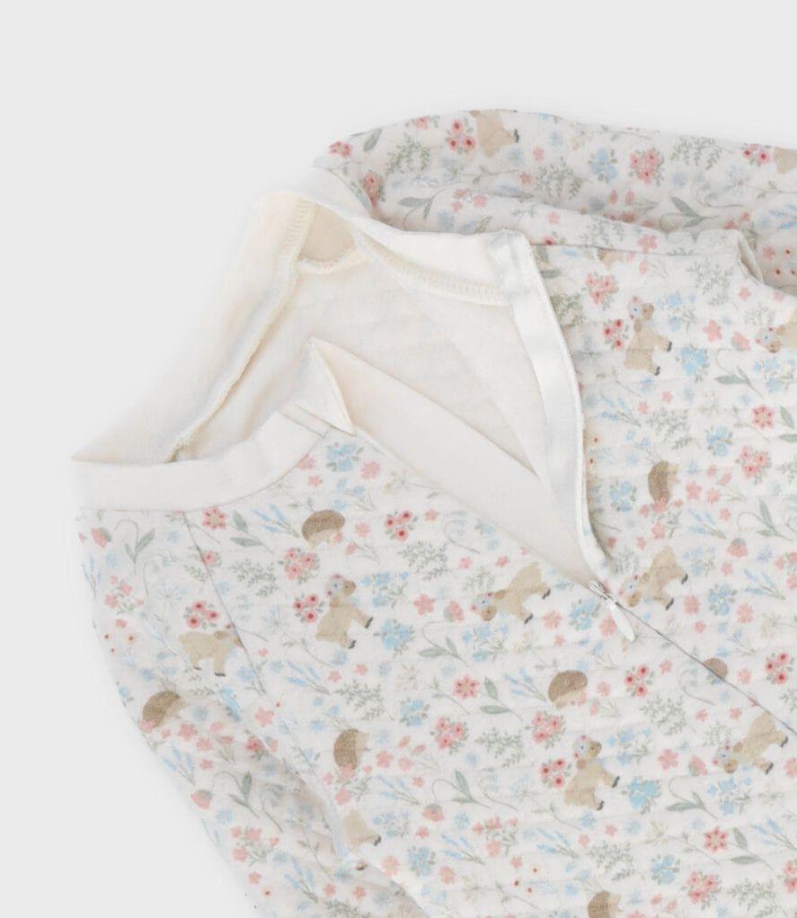 Enterito recién nacida con ovejitas blanco 4 Kids-2