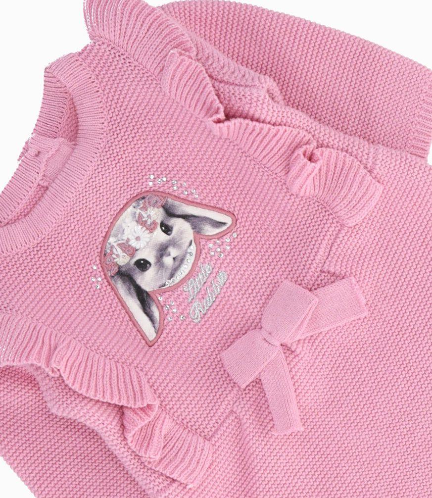 Enterito recién nacida con vuelos rosa Limonada-2