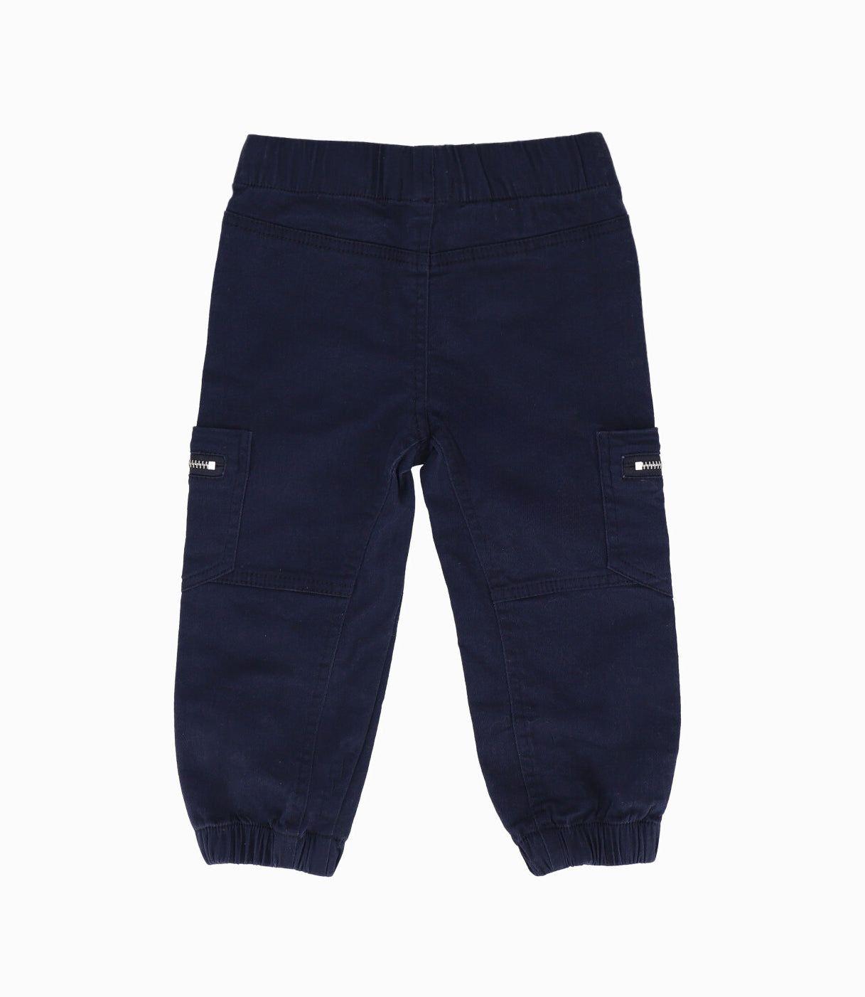 Pantalón bebés jogger azul 4 Kids-1