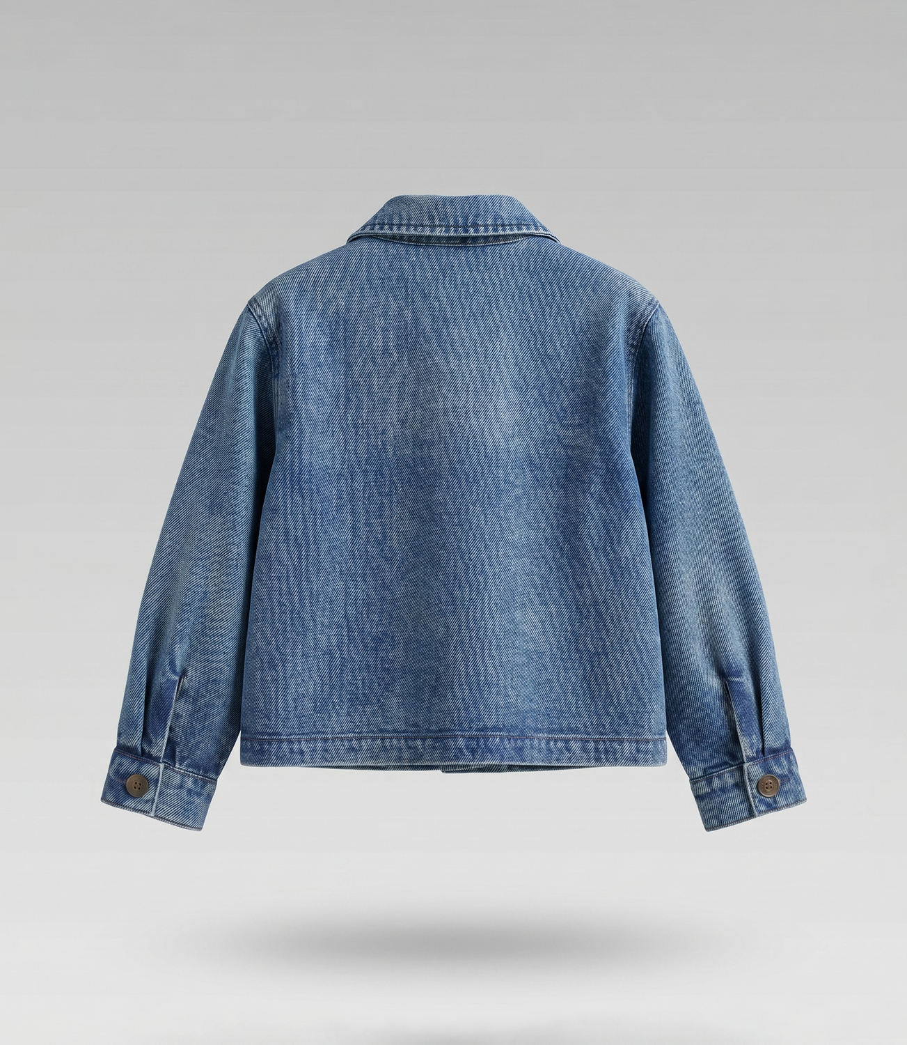 Chaqueta niña de denim L11071270109 denim azul Limonada-2