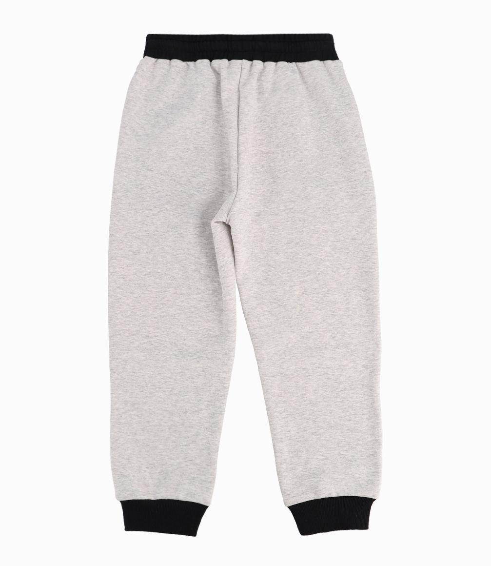 Pantalón Buzo Niño Jogger Gris-1