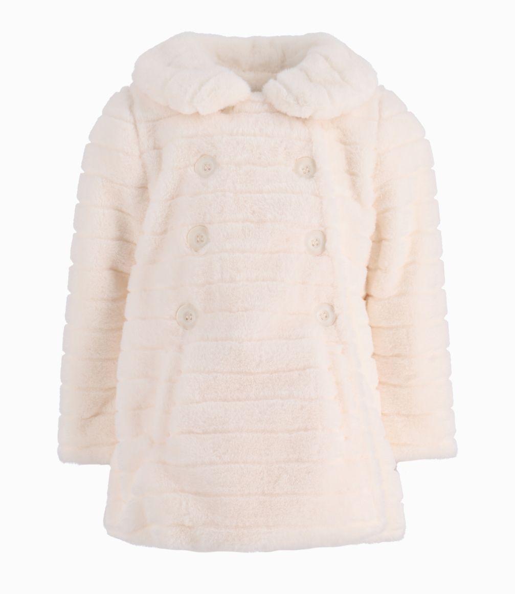 Chaqueta Niña De Sherpa Limonada Crudo-0