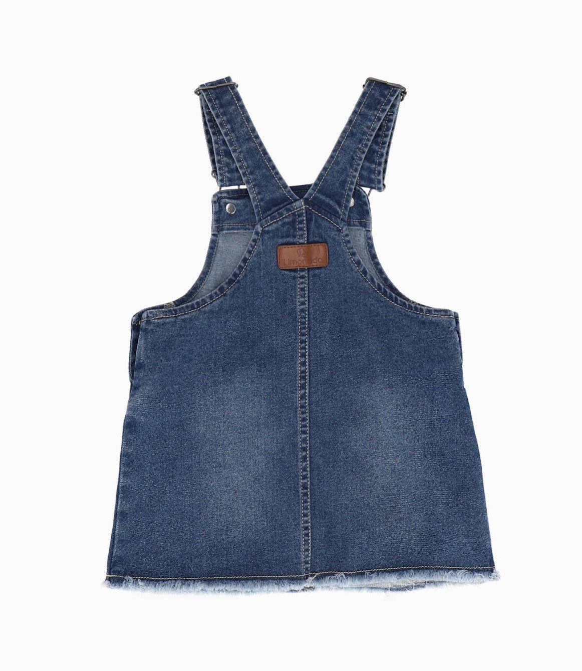 Vestido bebé jumper azul Limonada-1