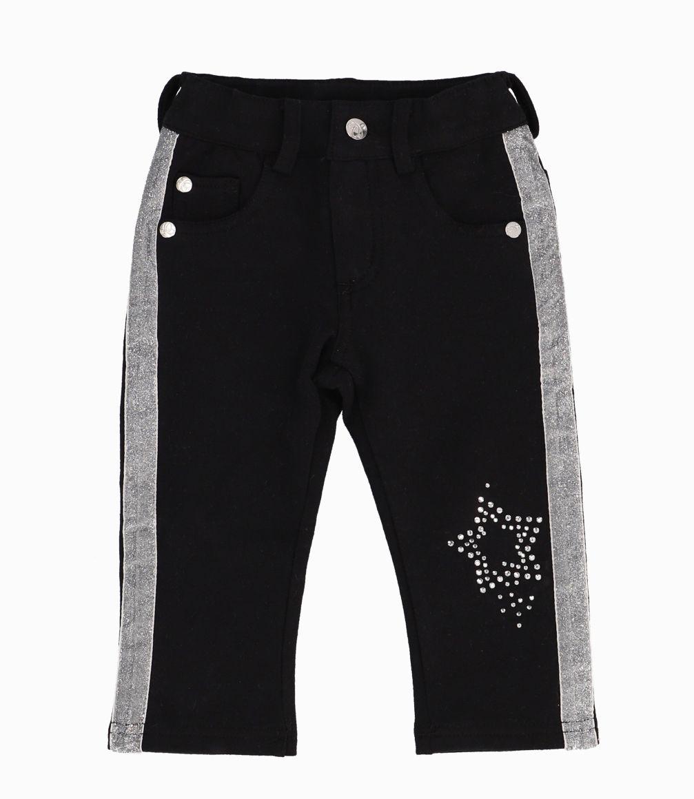 Pantalón Strass Star Bebé Negro Limonada-0