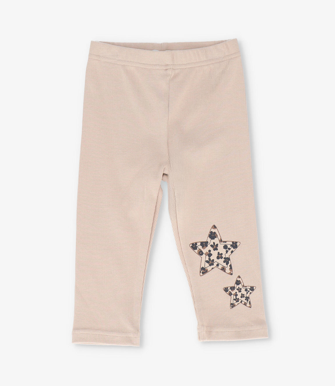 Calza niña con estrella animal print beige Limonada-0