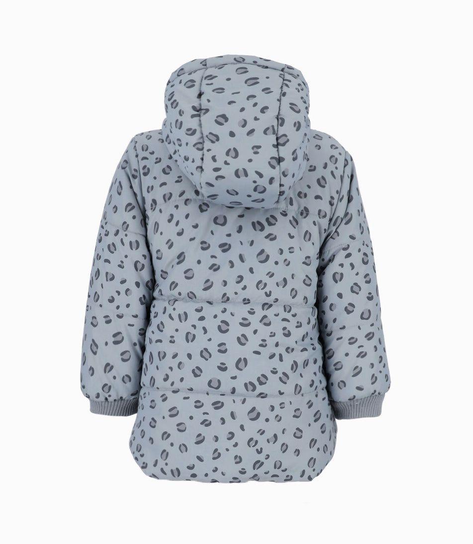 Parka bebés animal print gris 4 Kids-1