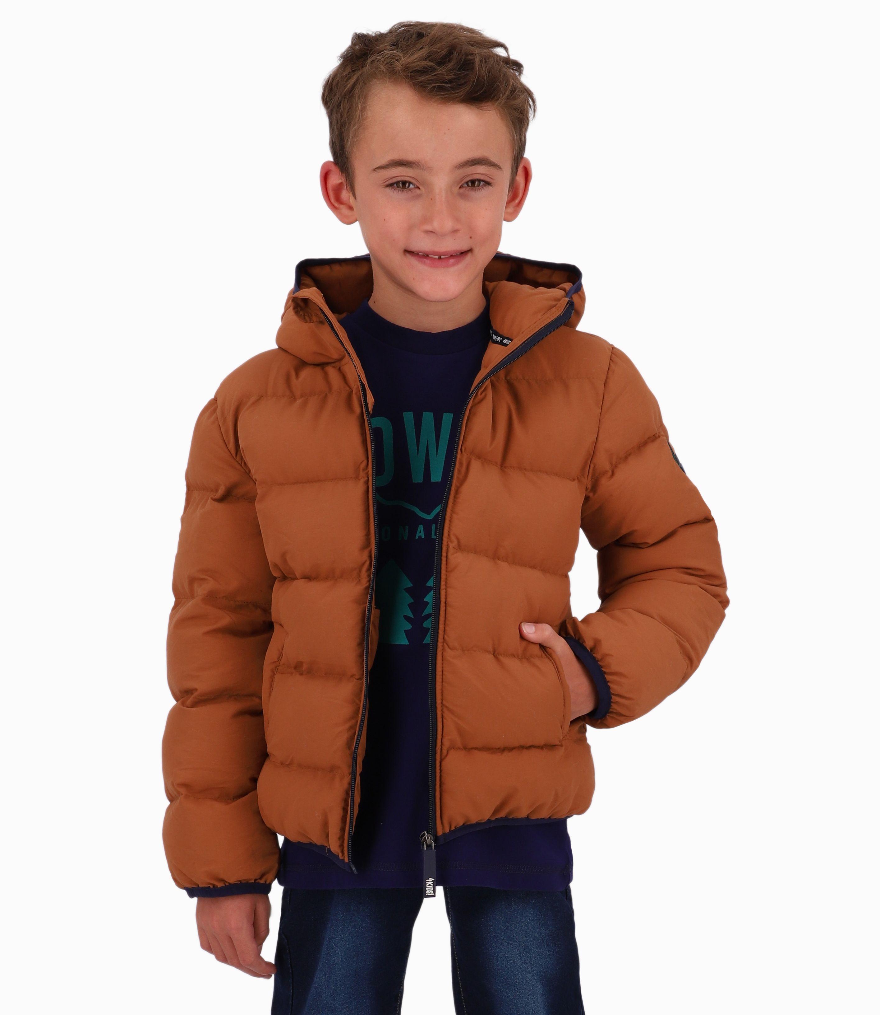 Parka Niño Puffer 4 Kids Café-0