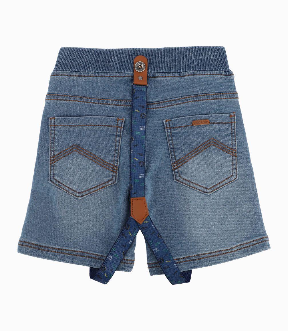 Bermuda Niño Con Suspensores Desmotables-5
