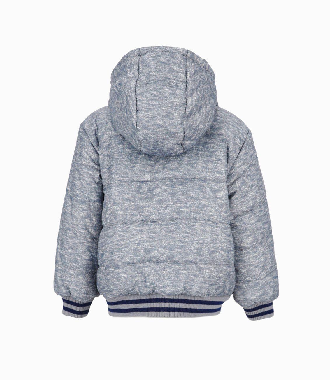 Parka bebés universitaria gris 4 Kids-1