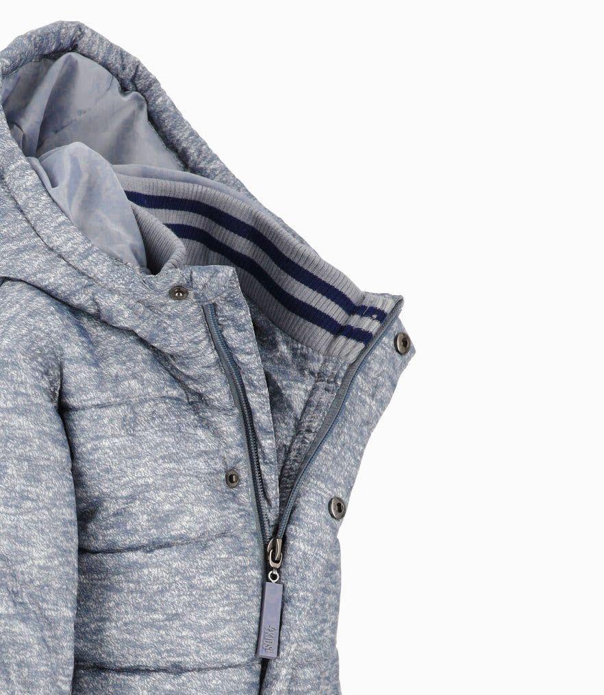 Parka bebés universitaria gris 4 Kids-3