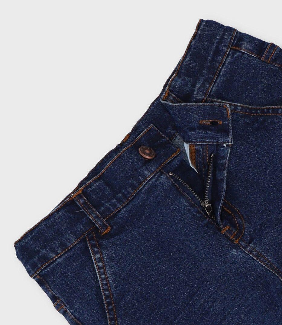 Jeans niño cargo azul Black and Blue-2