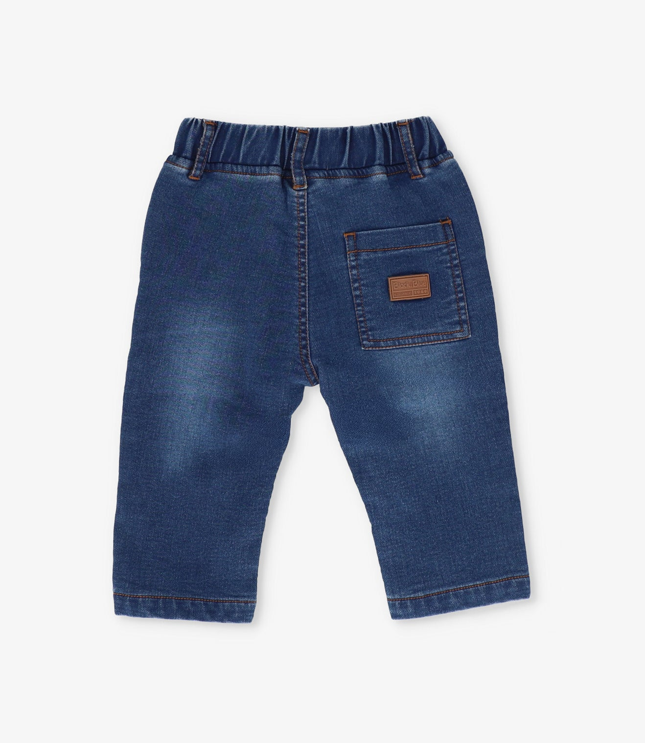 Jeans bebé rectos denim azul Black and blue-1