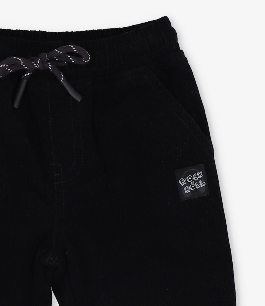 Pantalón niño jogger negro 4 Kids-3