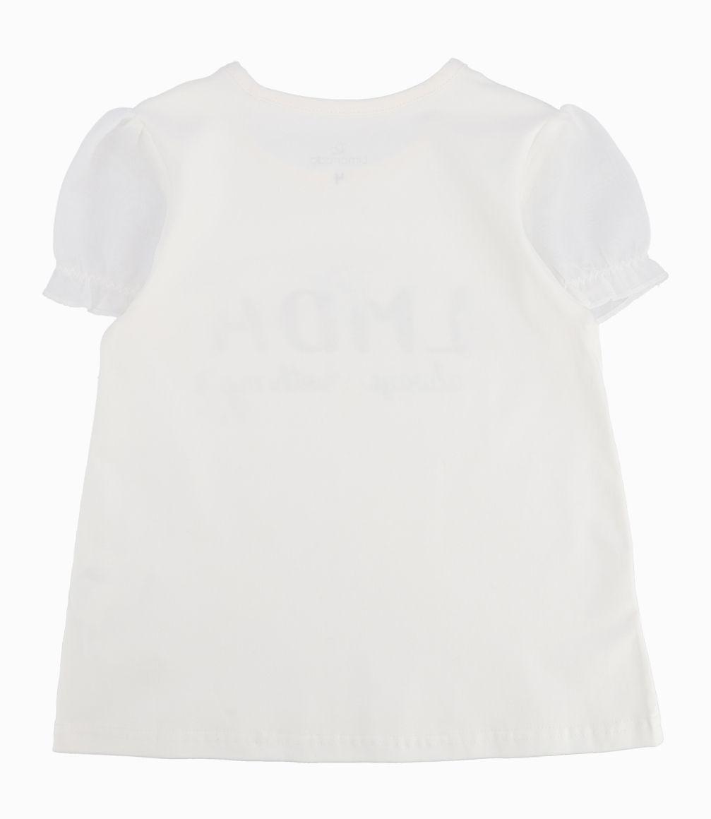 Polera Niña Con Flores Y Brillos-3