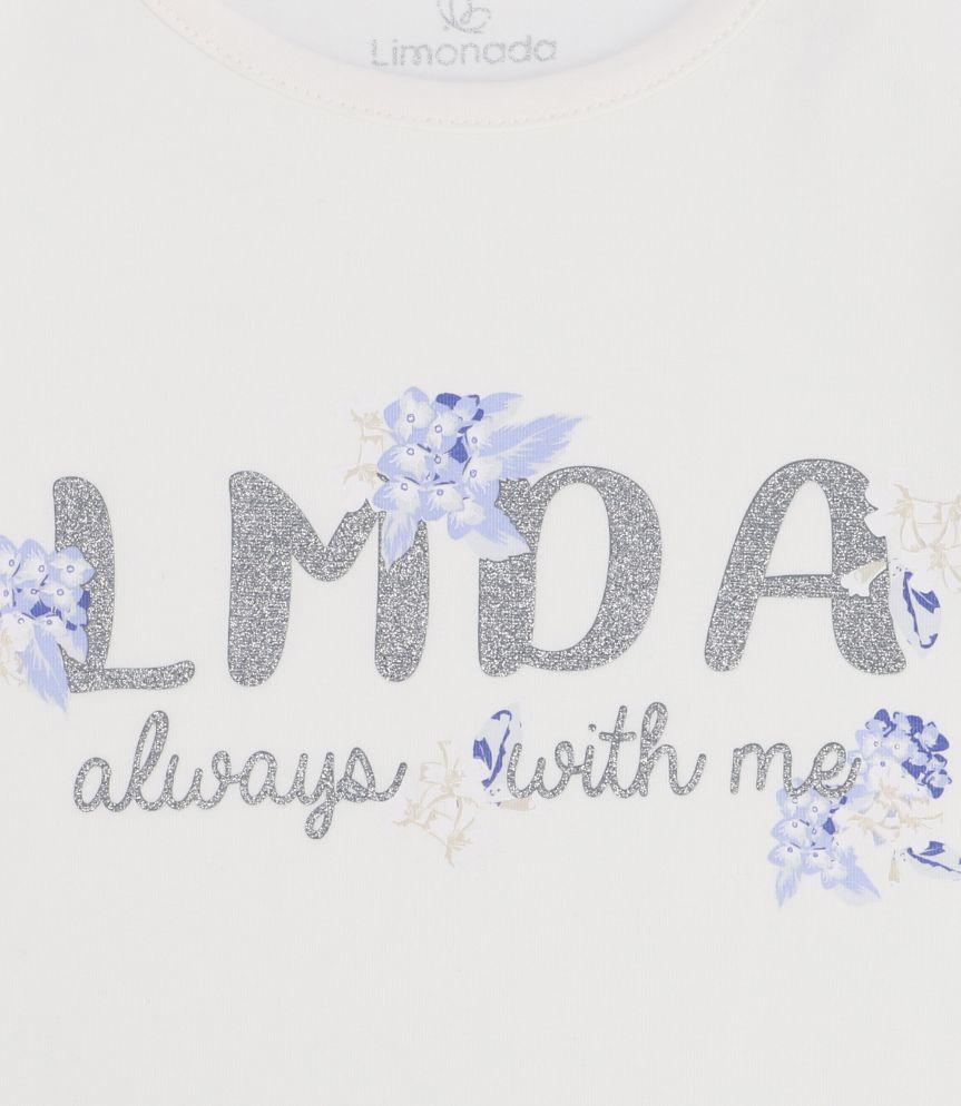 Polera Niña Con Flores Y Brillos-4