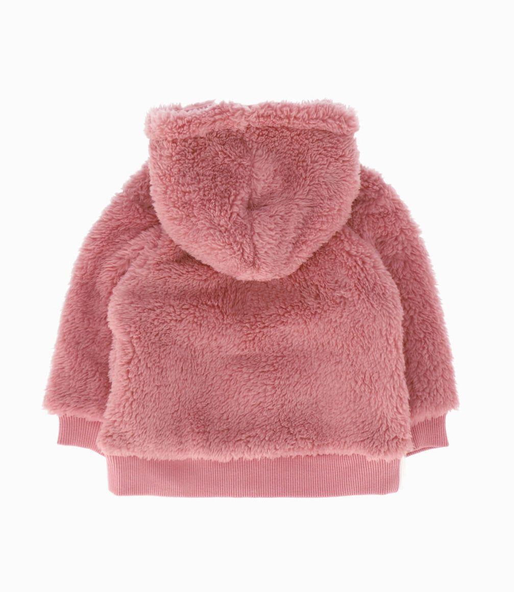 Conjunto buzo recién nacida de conejo palo rosa Limonada-2
