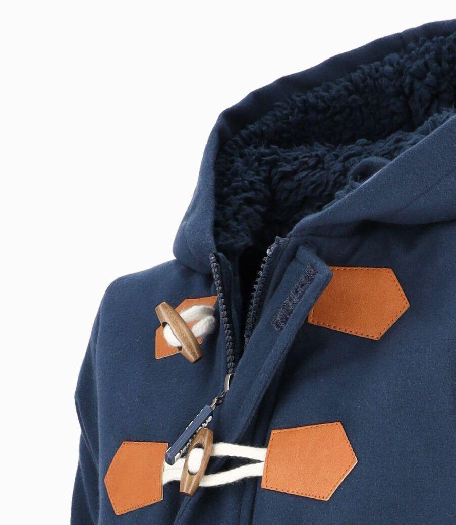 Abrigo niño básico azul marino Black and Blue-2